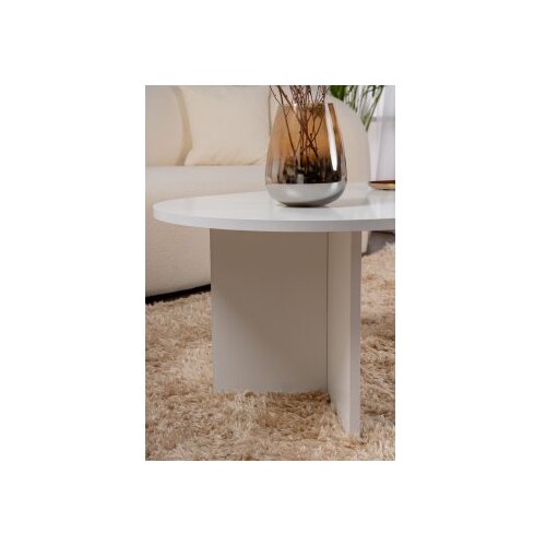 Hanah home Klub sto Sable, 119x60x40cm, Bijeli Slike