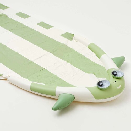 Sunnylife madrac na napuhavanje slip and slide shark tribe khaki Cijene