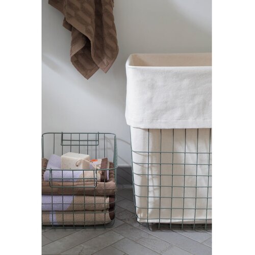 Mette Ditmer Denmark Zelena metalna/tekstilna ko&amp;scaron;ara za rublje 64 l Store-It &amp;ndash; Slike