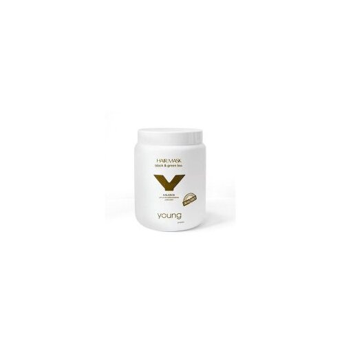MASKA za obojenu kosu Young Organic Black & Green Tea – 1000 ml Cijene