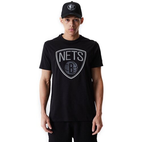 New Era mu&amp;scaron;ka Brooklyn Nets Outline Logo majica Slike