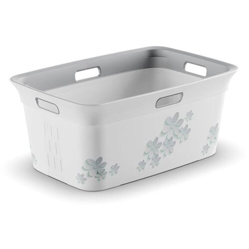 Olimp Sport Korpa za veš Chic Flower Gray 45l Cene