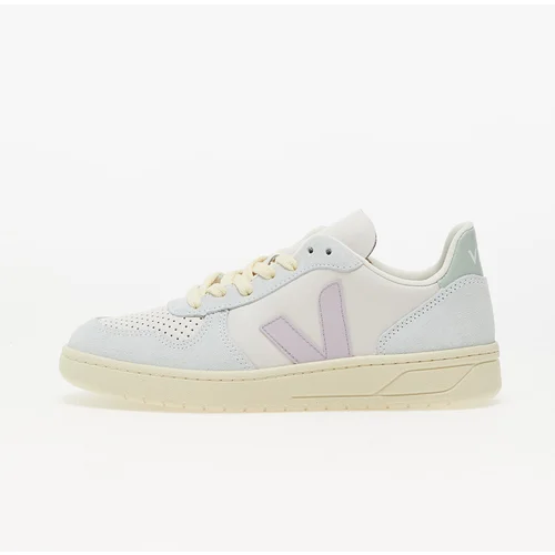 Veja W V-10 Leather Gravel Menthol Parme