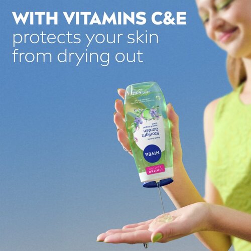 Nivea Starlight Garden osvežujoč gel za prhanje omejena izdaja 250 ml Slike