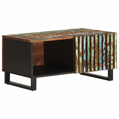 vidaXL Klubska mizica 80x51x40 cm trden akacijev les Cene