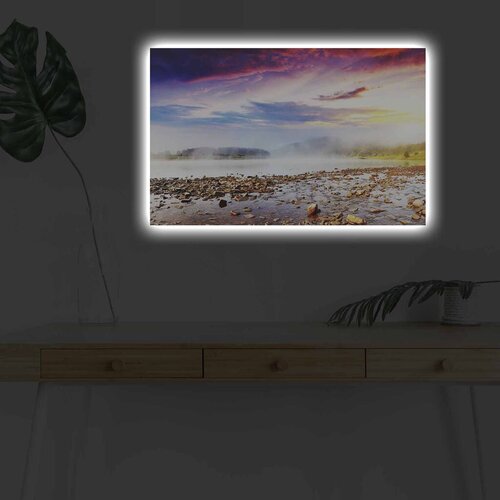 Wallity Zidna slika sa LED osvetljenjem 4570DHDACT-112, 45x70 cm Cijene