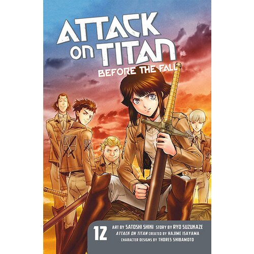 Diamond Comic Distributors Hajime Isayama - Attack on Titan: Before the Fall 12 Slike