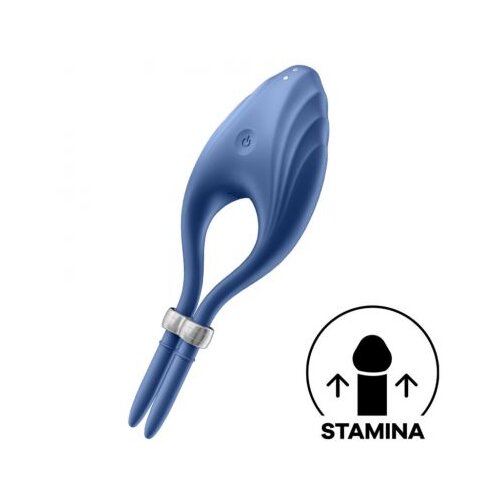 Satisfyer Vibrirajući prsten Duelist, plavi Cijene