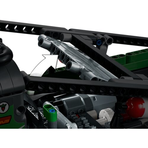 Lego Technic&amp;trade; tekmovalni tovornjak 4x4 Mercedes-Benz Zetros 42129 Slike