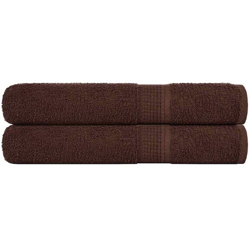 Furnova Brisače za savno 2 kos rjava 80x200 cm 360 g/m² 100% bombaž, (21916638) Cene