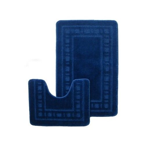Catherine Lansfield plave kupaonske prostirke u setu od 2 kom 80x50 cm Armoni Cijene
