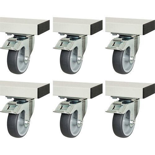 RAU Komplet koles za serijo adlatus 300, 6 vrtljivih koles z zavoro, ŠxD 100 x 30 mm Cene