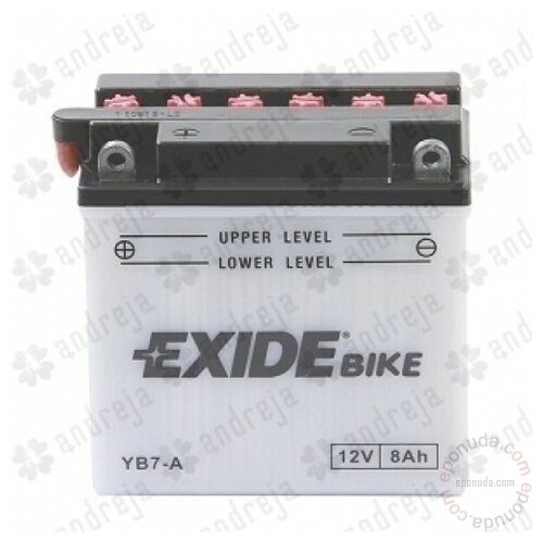 Exide YB7-A 12V 8Ah akumulator Slike
