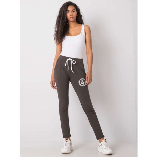 RELEVANCE Sweatpants-RV-DR-5405.04X-dark khaki Cene