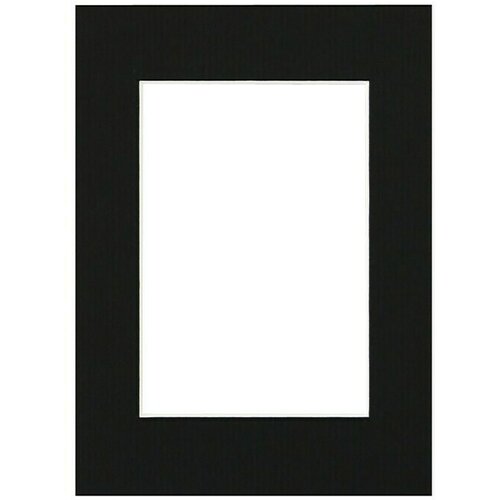 Nielsen Paspartu White Core (Crne boje, D x &amp;Scaron;: 13 x 18 cm, Format slike: 9 x 13 cm) Slike