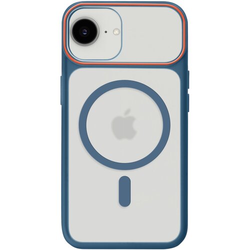 AVIZAR Ovitek za iPhone 16e, dvomaterialna zasnova, združljiv z MagSafe, Modra noč, (5000189217) Cene