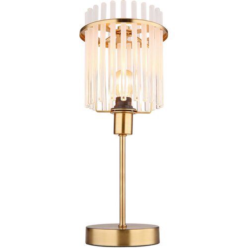 Globo 15698TM - Stona lampa GORLEY 1xE14/40W/230V prečnik 15 cm zlatna Cene