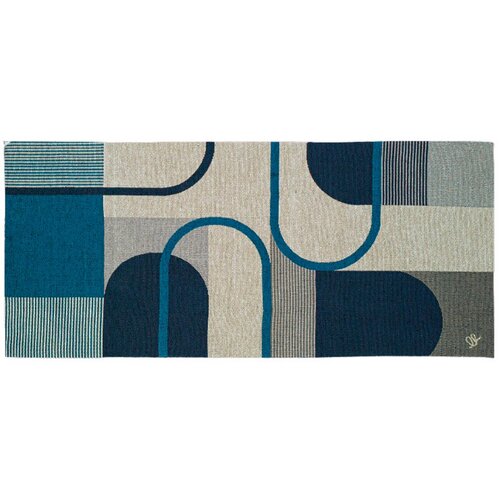  Tepih Sprint Forme 50x110 cm sort Slike