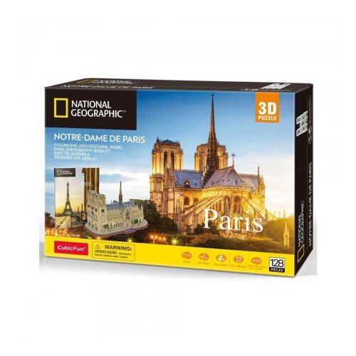 Cubicfun KUBIČNA ZABAVNA Slagalica 3D Notre Dame de Paris DS0986h Cijene