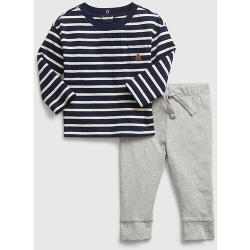 GAP Baby outfit organic set T-shirt and sweatpants - Boys Slike