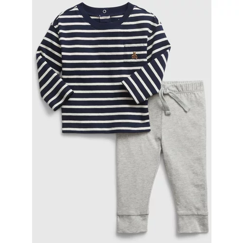 GAP Baby outfit organic set T-shirt and sweatpants - Boys