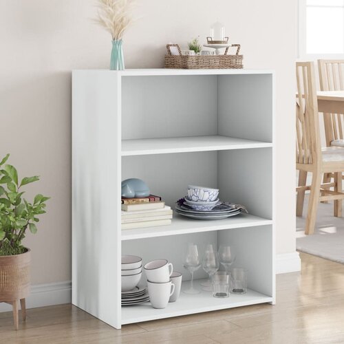 VidaXL Komoda bijela 70x41x93 cm od konstruiranog drva Slike