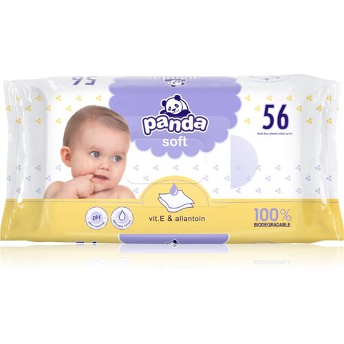 Bella Baby Happy Panda Soft vlažni čistilni robčki za otroke 56 kos Cene