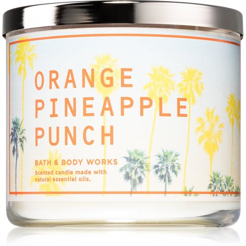 Bath &amp;amp; Body Works Orange Pineapple Punch mirisna svijeća I. 411 g Slike