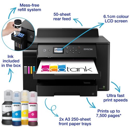 Epson L11160 A3+ EcoTank ITS (4 boje) inkjet stampac Cene