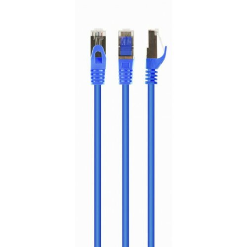 Gembird PP6-1M/B FTP Cat6 patch cord, blue, 1 m Slike
