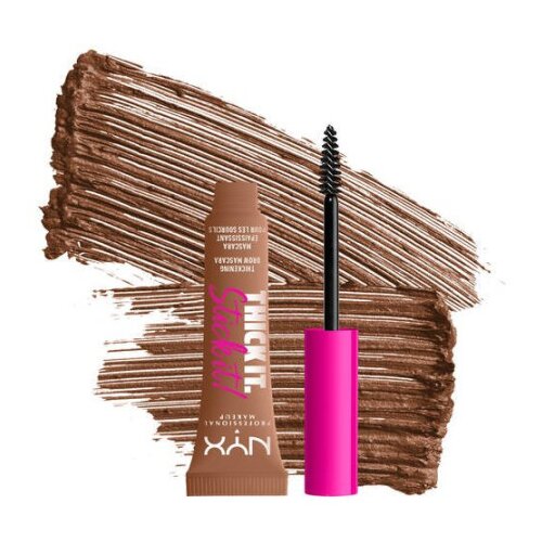 NYX Professional Makeup gel za obrvi - Thick It Stick It! Brow Gel - Auburn (TISI03) Cene