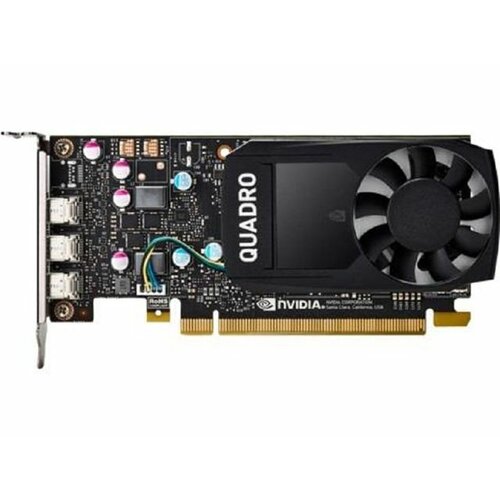 Hp Nvidia Quadro P400 2GB, 2GB/64bit GDDR5, 3xminiDP, active cooling (1ME43AA) brand name računar Slike