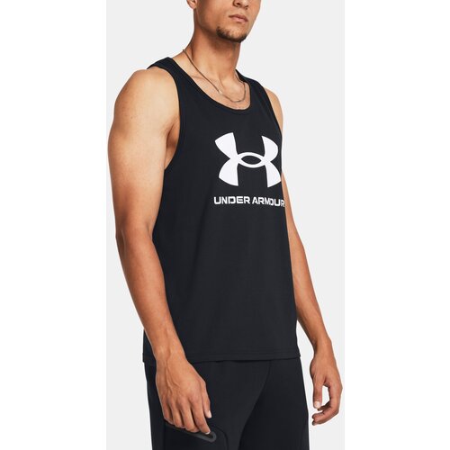 Under Armour Tank Top UA SPORTSTYLE LOGO TANK-BLK - Men Cene