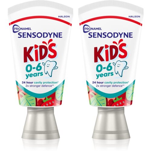 Sensodyne Pronamel Kids otroška zobna pasta 0-6 Years 2x75 ml Cene