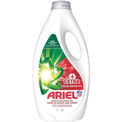 Ariel Extra + Stain Removal tečni deterdžent, 1.575l, 35 pranja Cene