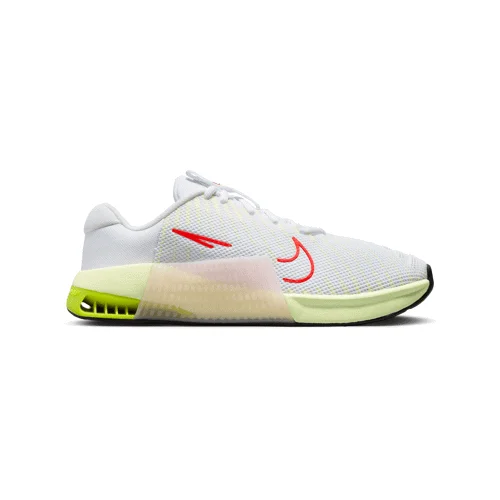 Nike Metcon 9 Women’s Training Shoes, White/Bright Crimson/Volt - 40, (21509798)