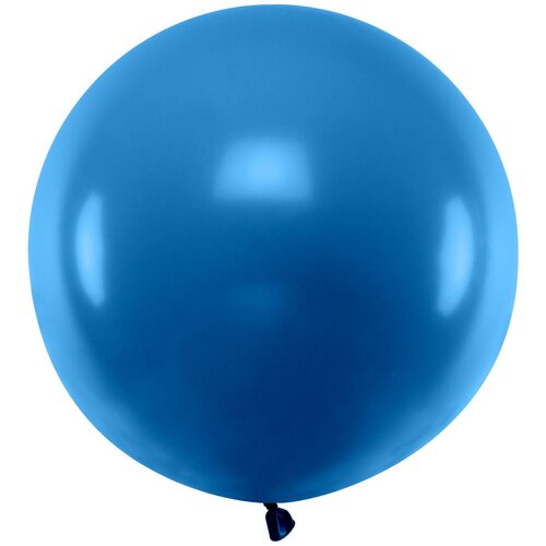 PARTY DECO okrogel balon 60 cm, pastelno mornarsko modra Cene