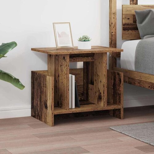  stalak 2 pcs Staro drvo 50 x 35 x 45 cm Konstruirano drvo Slike
