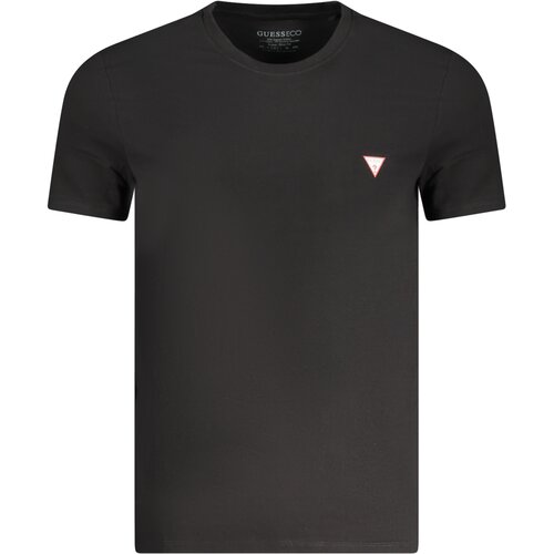 Guess Jeans SHORT SLEEVE T-SHIRT MEN BLACK Slike