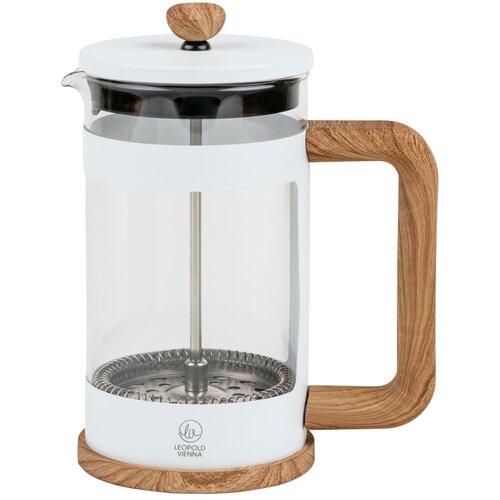 Leopold Vienna Kaffee- &amp;amp; Teebereiter Franca wei&amp;szlig; 600ml Slike