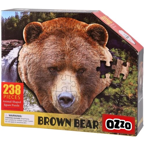 Ozzo Puzzle Game, slagalica, medved, 238 delova Slike