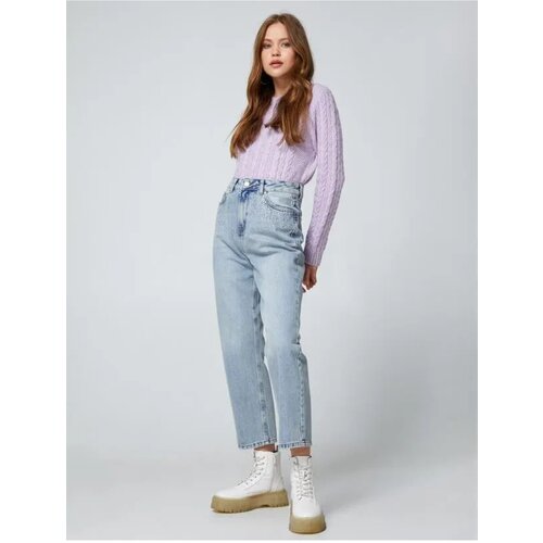 Koton 4WAL40204MD Women&amp;#039;s Cotton Jeans Light Indigo Slike