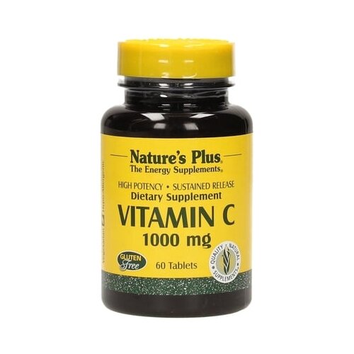 Nature's Plus vitamin C 1000 mg SR* - 60 tabl. Cene