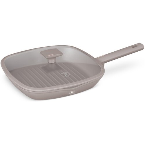 Berlinger Haus grill tiganj 28CM sa poklopcem 28CM taupe collection BH-8097 Slike