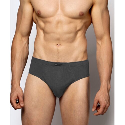 Atlantic 3-PACK Briefs for men graphite Slike