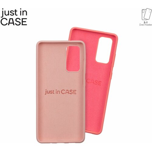Just In Case 2u1 extra case mix plus paket pink za S20FE Slike
