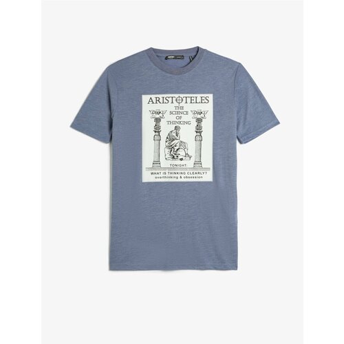 Koton T-Shirt - Dark blue - Regular fit Slike