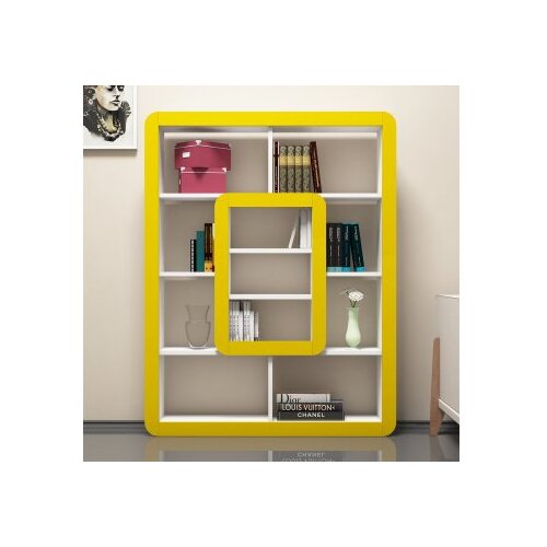 Hanah home polica za knjige orkide white yellow Slike