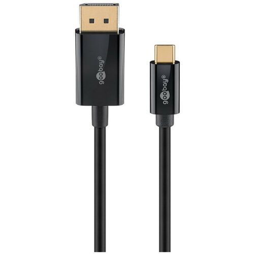 Goobay Kabel USB-C (M) na DisplayPort (M), 4k, 60 Hz, 2 m, črn, (5000004887) Cene