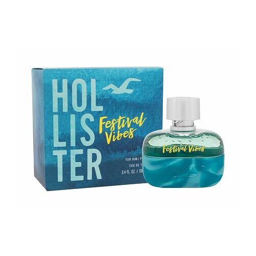 Hollister festival vibes toaletna voda 100 ml za mu&amp;scaron;karce Slike